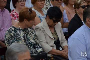 Misa, desfile del ganado y procesión religiosa en el Valle de los Nueve de Telde (Foto Francisco Javier Santana)